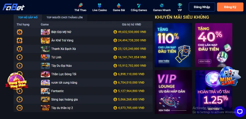 Ưu đãi chào mừng thành viên mới King52