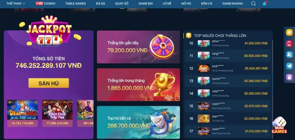 Các chương trình khuyến mãi khác tại King52
